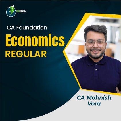 CA Foundation Economics by CA Mohnish Vora