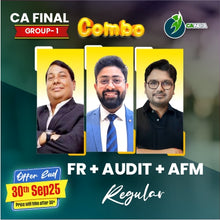 Load image into Gallery viewer, CA Final FR Parveen Jindal AFM Aaditya Jain Audit Kapil
