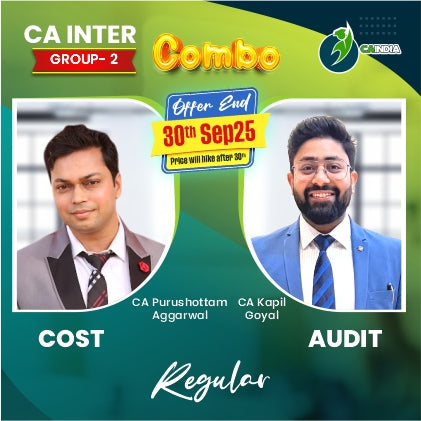 CA Inter Regular Batch Costing by CA Purushottam Aggarwal and Audit by CA Kapil Goyal