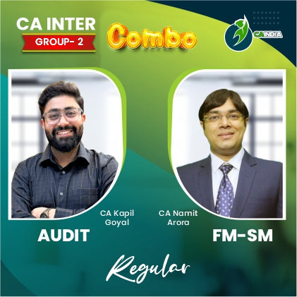 CA Inter Audit by CA Kapil Goyal and FM-SM Regular Course by Namit Arora - Online Lecture Download