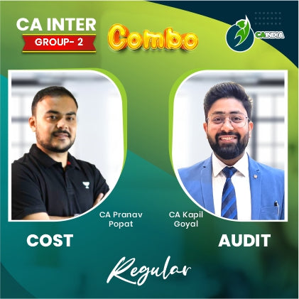 CA Inter Regular Batch Costing by CA Pranav Popat and Audit by CA Kapil Goyal