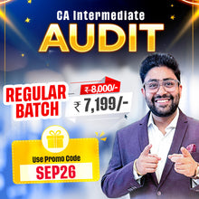 Load image into Gallery viewer, CA Inter Audit Regular Batch by CA Kapil Goyal
