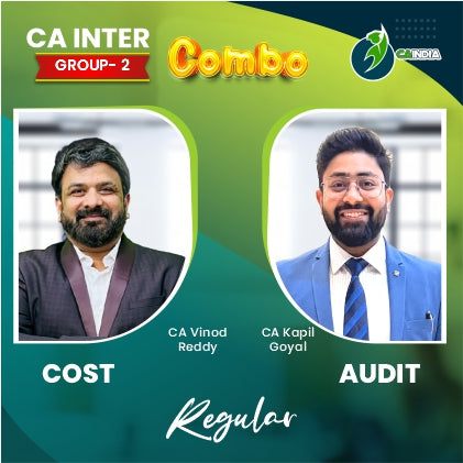 CA Inter Regular Batch Costing by CA Vinod Reddy and Audit by CA Kapil Goyal