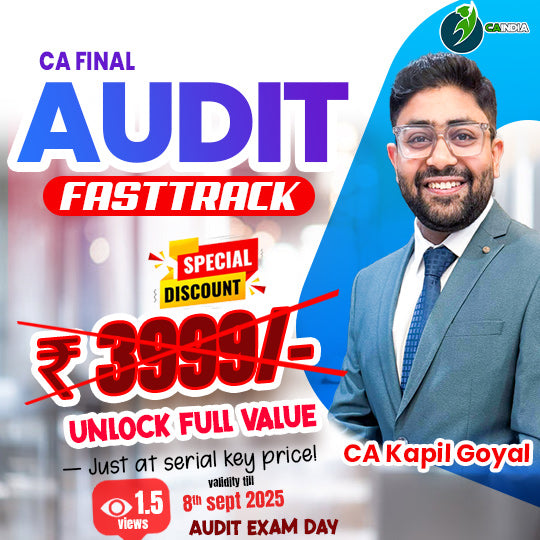 CA Final Audit Fasttrack - Sep 2025