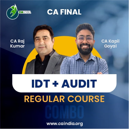 CA Final Audit by CA Kapil Goyal & IDT by CA Rajkumar Regular Course